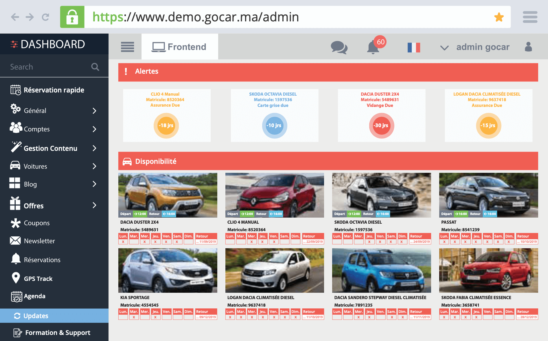 Gestion Vente de Voitures
